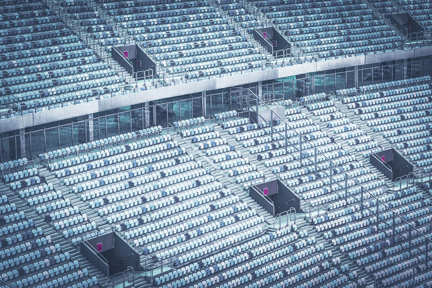 Empty Sports Stadium