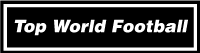 Top World Football Wordmark Logo - Black and White