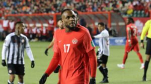 Cyle Larin of Canada's Men's National Team