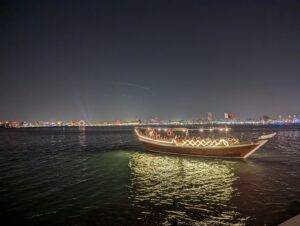 A boat in Doha