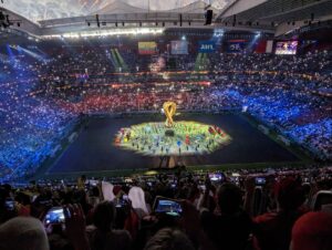Opening ceremony of the 2022 FIFA World Cup in Qatar 
