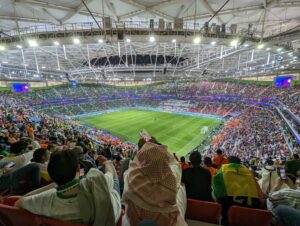 Al-Thumama Stadium at the Qatar World Cup