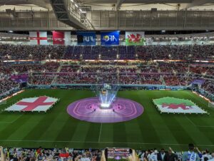 Wales vs England at the Qatar 2022 FIFA World Cup