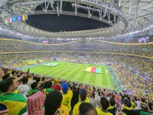 Cameroon vs Brazil at Lusail Iconic Stadium at the Qatar 2022 FIFA World Cup.